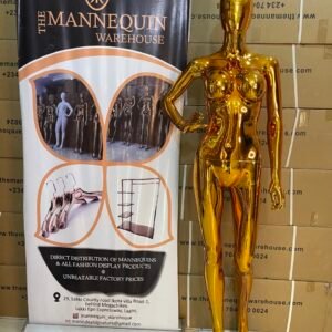 Gold chrome Mannequin