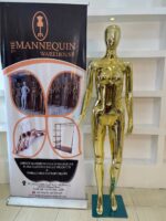 Gold chrome Mannequin